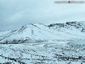 Vista de la Cordillera de los Andes Las Ovejas, Neuquén