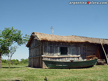 Típica vivienda Chaqueña