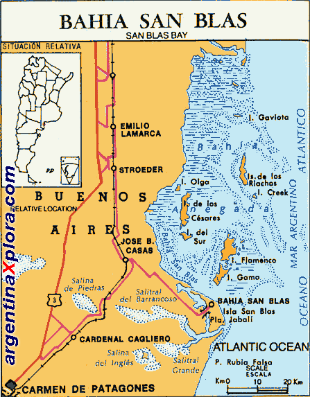 Pesca en Bahía San Blás - Provincia de Buenos Aires