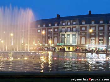 Fuente de aguas danzantes