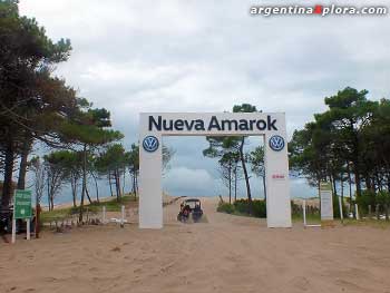 La Frontera, mas adelante en el 4x4 el Mas Allá