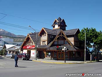 Esquina comercial de Esquel