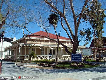 Edificación típica. Secretaría de Turismo Trelew