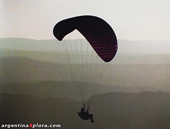 Parapente en Cuchi Corral - La Cumbre