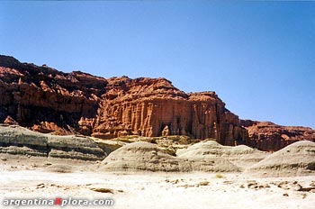 Curiosas formaciones del Valle de la Luna 